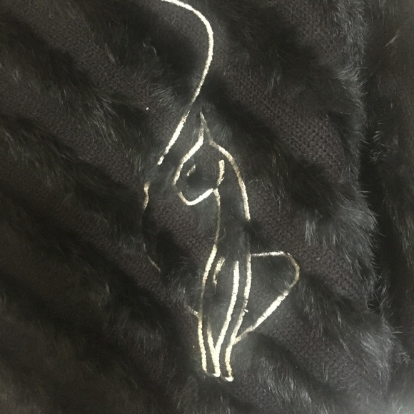 Baby Phat Fur Poncho - Picture 3 of 4